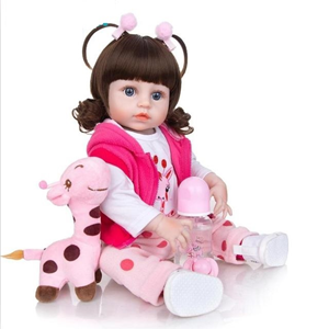 عروسک نوزاد دختر 48 سانتی مدل ShapeW Reborn Baby Girl Doll ZY605722_اسباب بازی